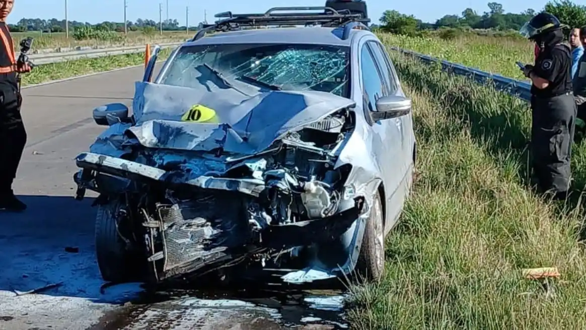 Las postales posteriores al accidente de tránsito.