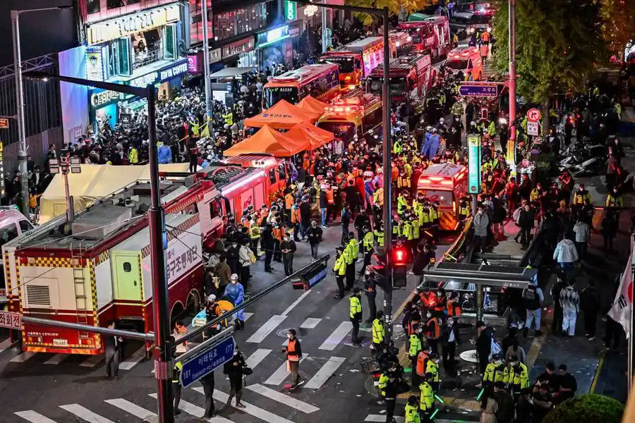 Corea del Sur: más de 150 muertos por una estampida en fiesta de Halloween