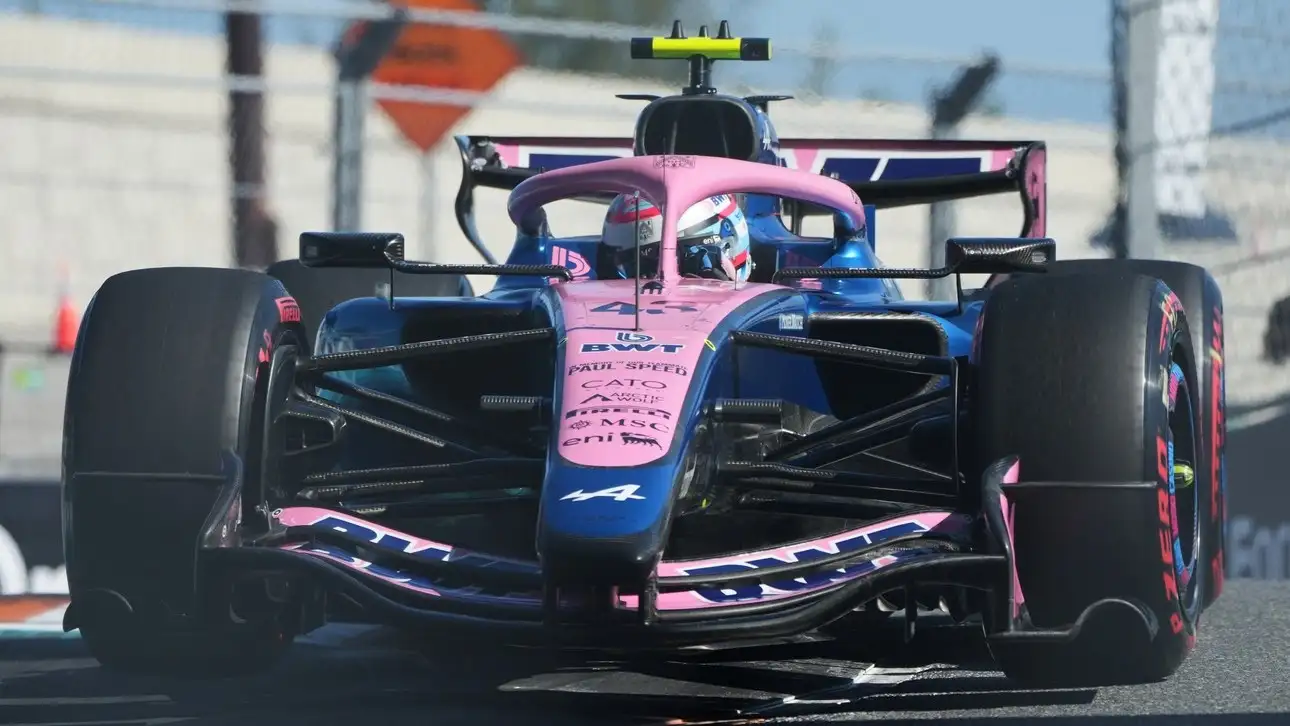 Franco Colapinto tuvo una gran clasificación y largará octavo el GP de Miami