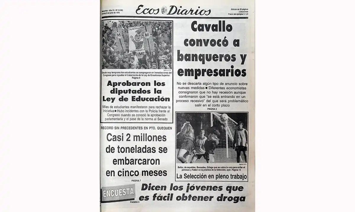 Jueves 8 de junio de 1995