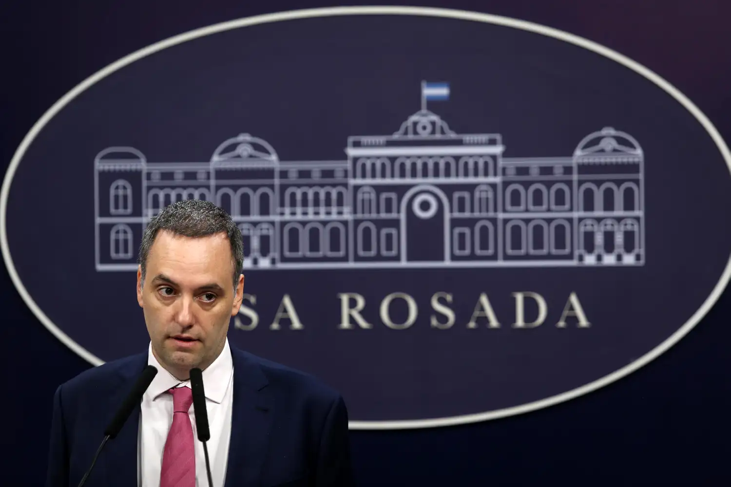 Manuel Adorni, vocero presidencial.