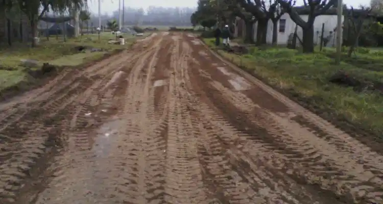 Arreglos de calles en Río Tala