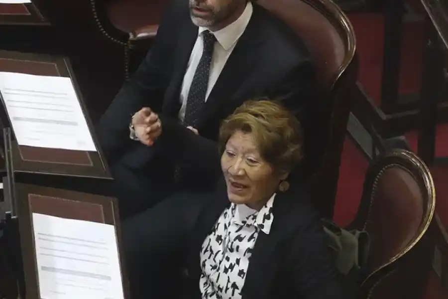Una senadora libertaria contrató a varios familiares: la respuesta de Adorni