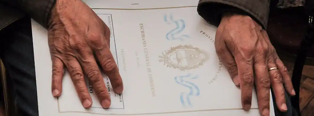 Más de 16 mil bonaerenses escrituraron durante 2017