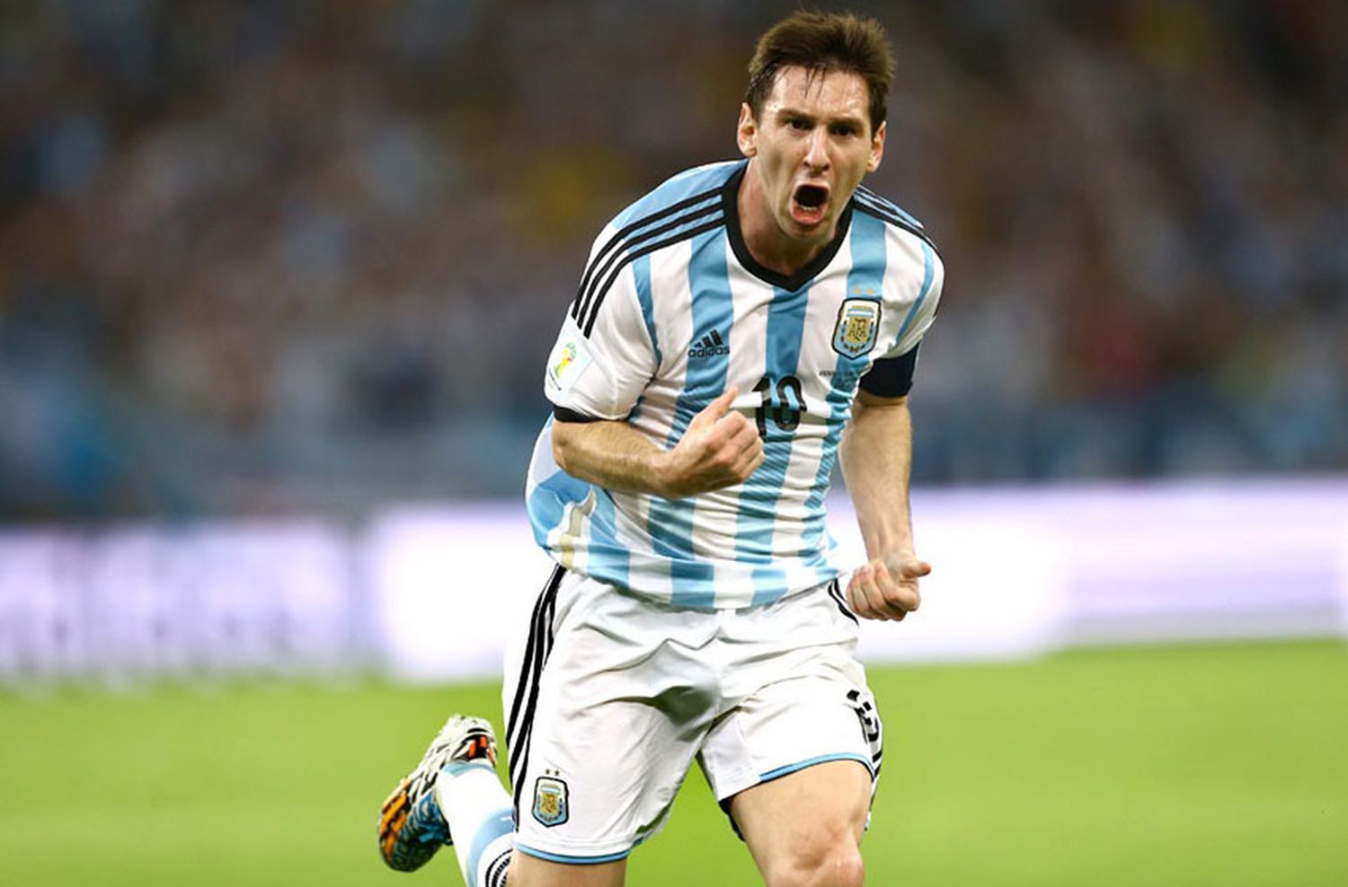 Recordá los goles mundialistas de Messi