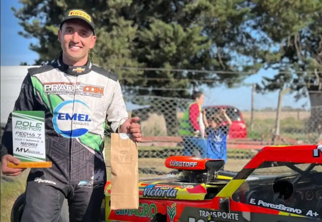 Emmanuel "Tiki" Pérez Bravo se quedó con el primer lugar de la clasificación en Mar y Sierras A