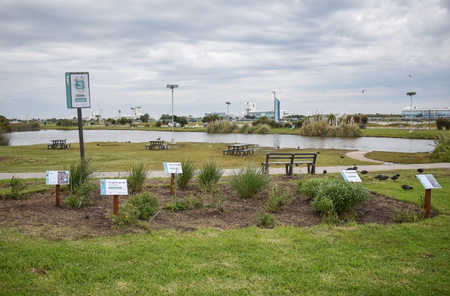 Con una inversión de $15 millones, inauguraron el Parque Ambiental de Punta Mogotes