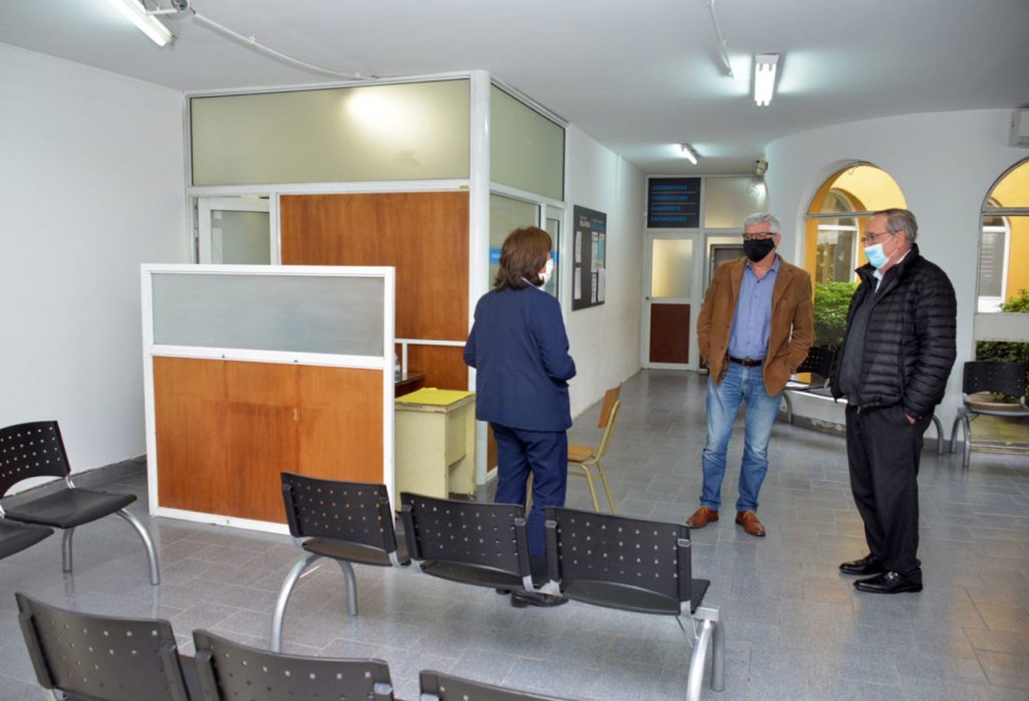 El intendente supervisó el final de obra de ampliación del Centro Cívico de Villa Italia