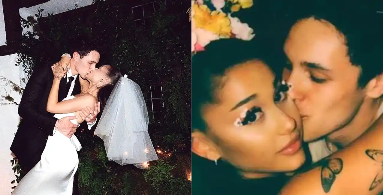Dalton Gómez y Ariana Grande se casaron en mayo del 2021.