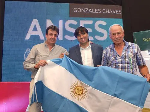 Bossio inauguró oficina de la ANSES en Gonzales Chaves