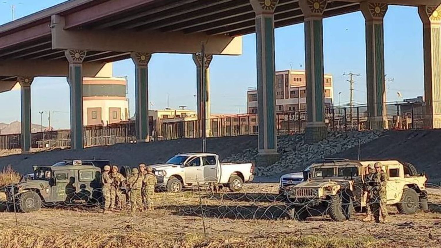 Despliegue militar en la frontera EE.UU. con México por ola de migrantes