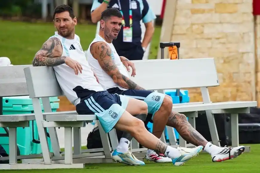 Messi y De Paul