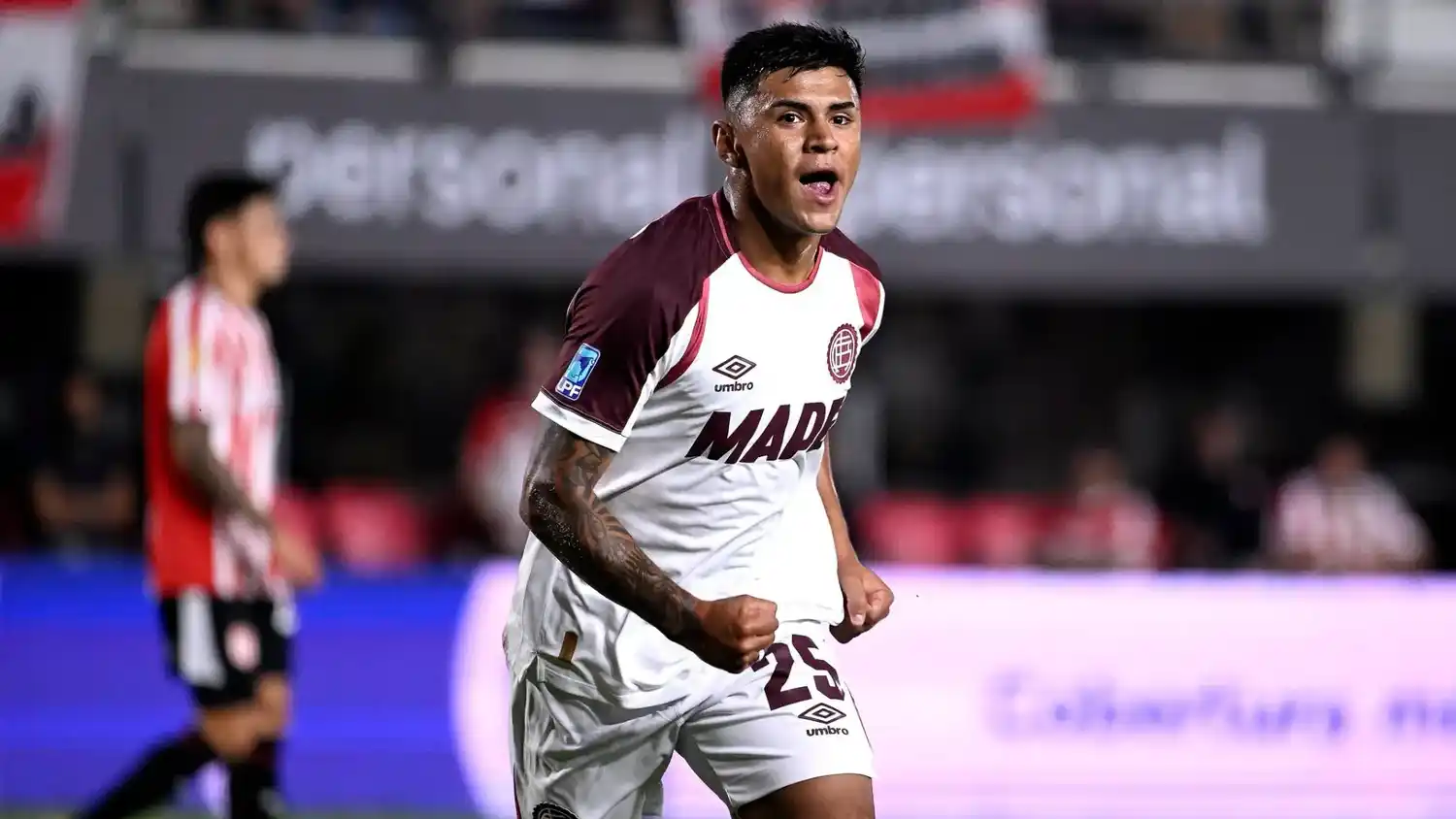 Aquino fue autor del gol en La Plata.