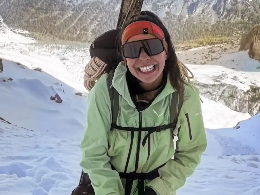 La joven tenía certificación para volar en parapente. (Foto: Facebook/Isabel Kofler)