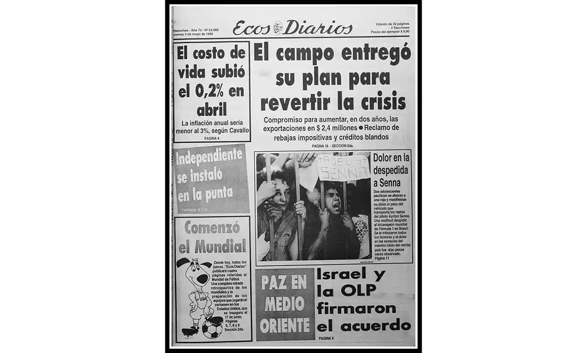 Jueves 5 de mayo de 1994