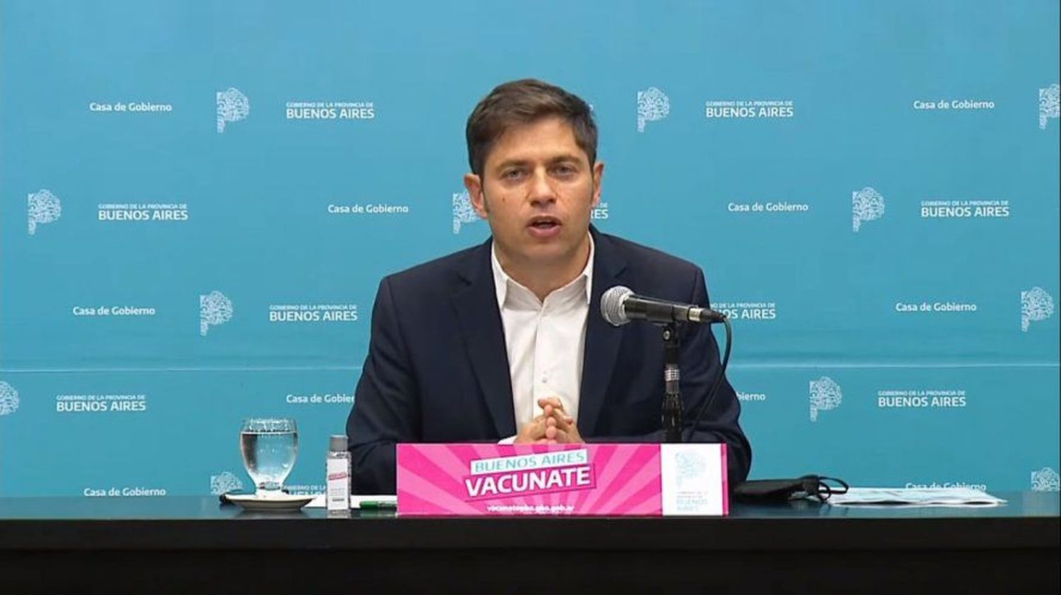 El gobernador de la Provincia de Buenos Aires, Axel Kicillof