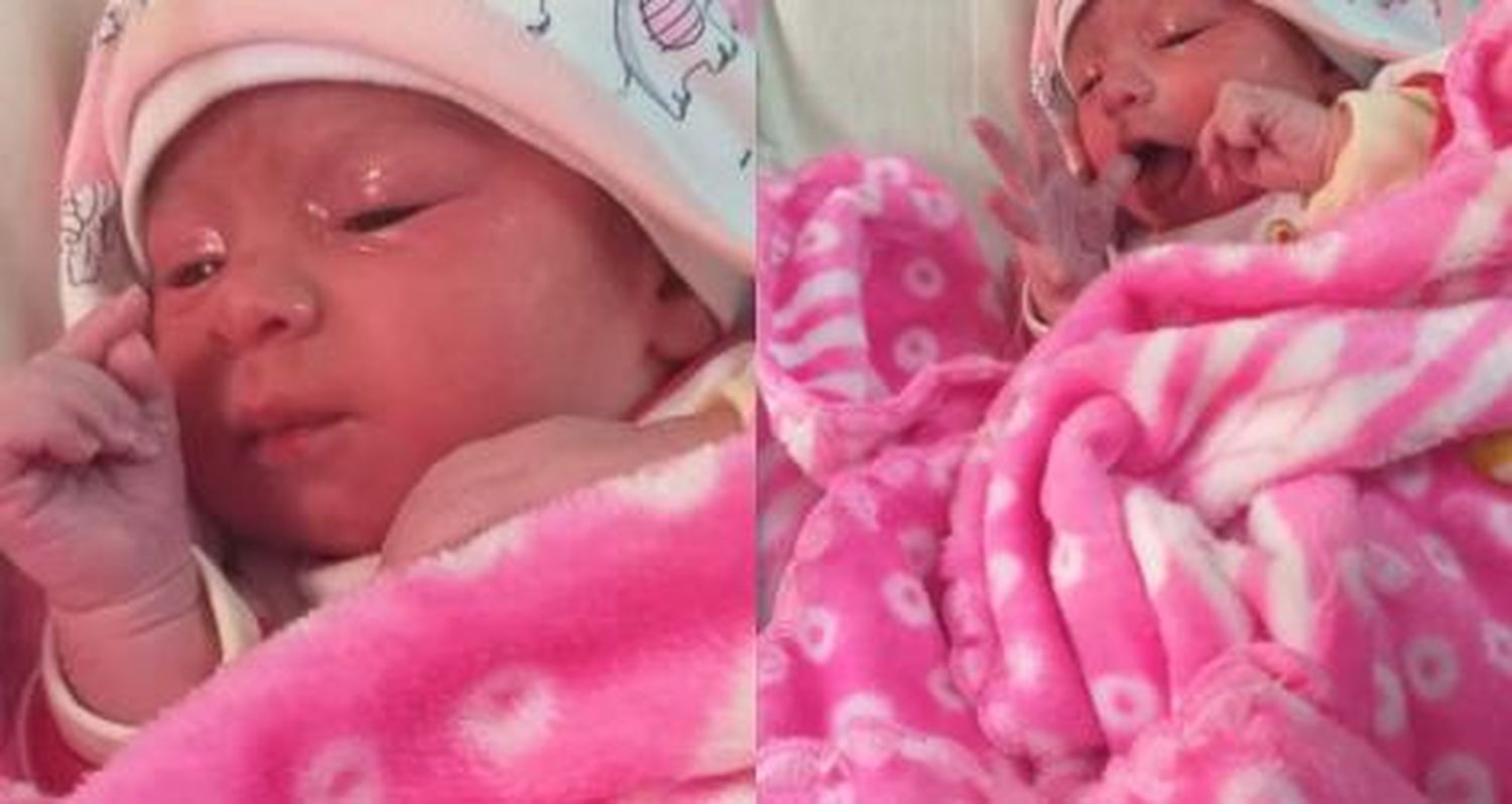 Nacidos en cuarentena: Ella es Nayla y nació hoy