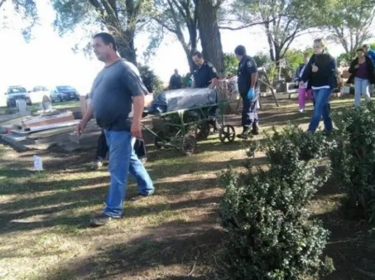 Nene mutilado: Dos aprehendidos por el robo del cadáver