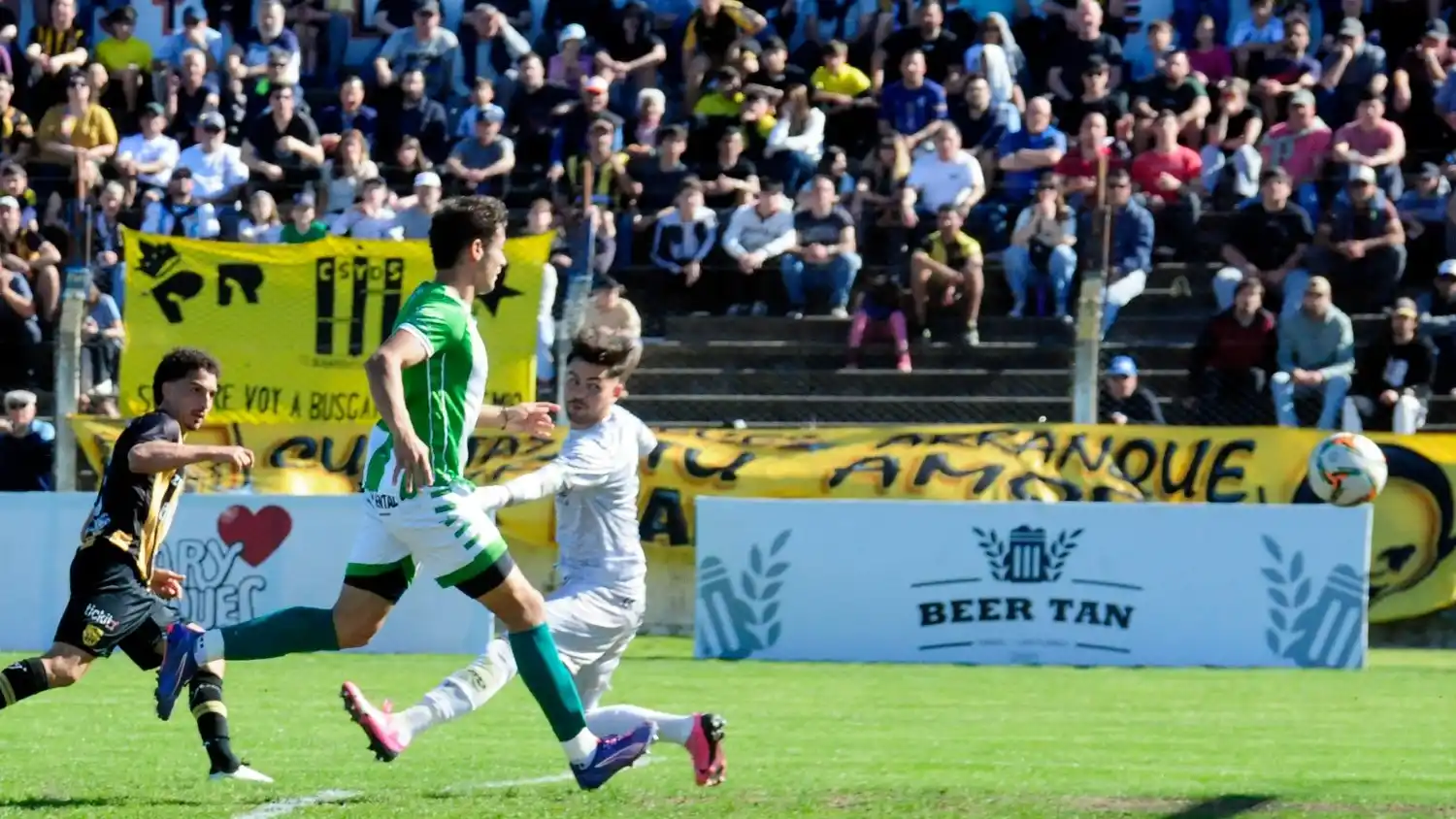 Dezi abre el marcador en el San Martín.