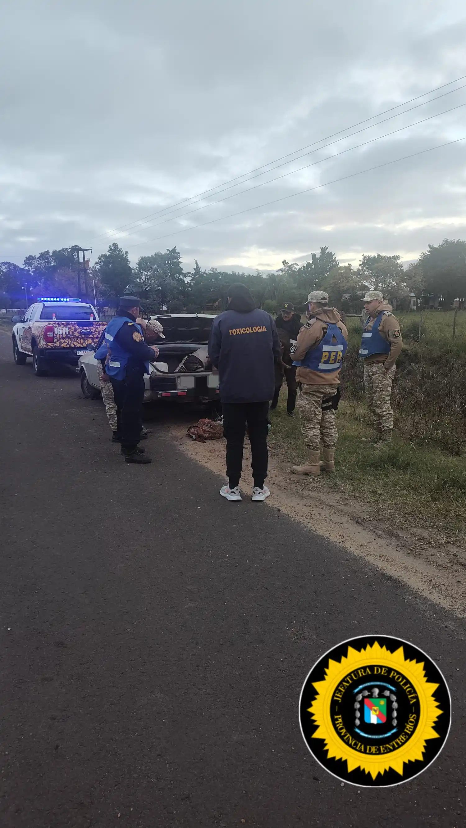 Detectaron una infracción a la Ley de Caza durante un operativo rural