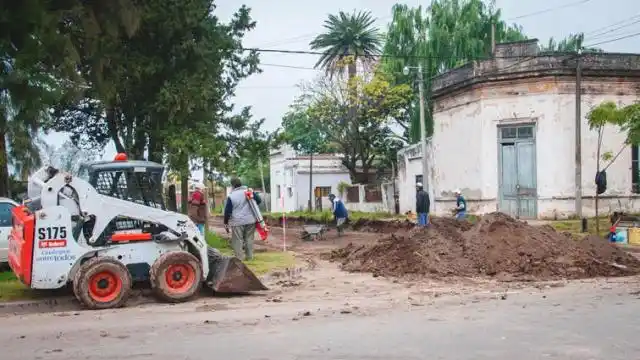 Se desarrollan diversos trabajos de obra pública
