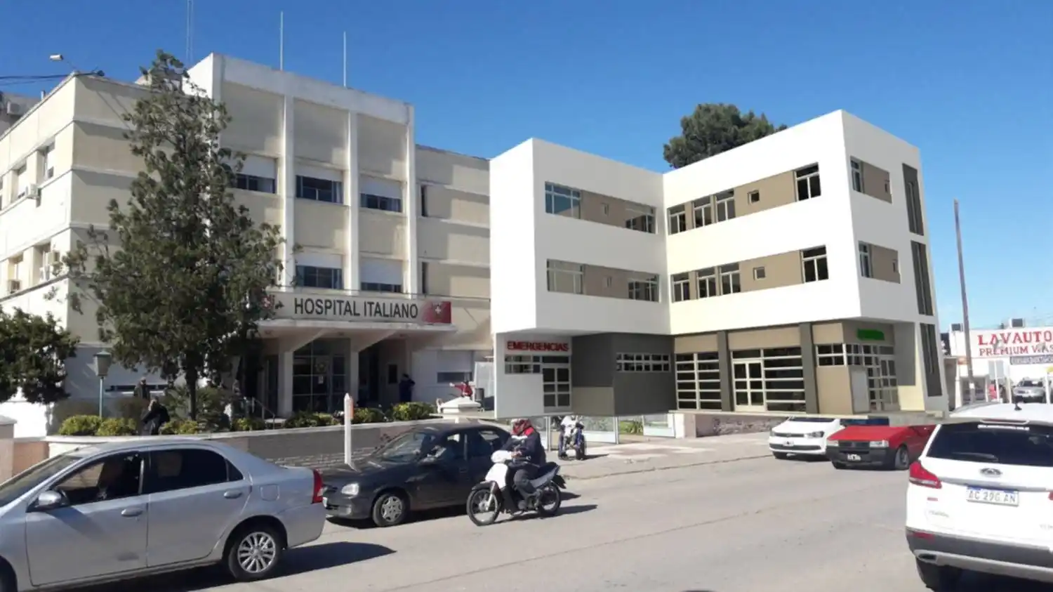 Hospital Italiano de Bahía Blanca. Foto: La Nueva