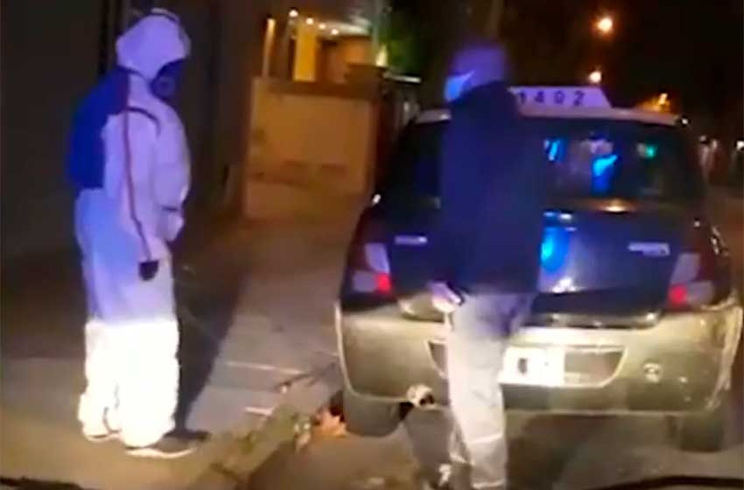 Video: Así trasladaban al caso positivo que llegó desde la Villa 31