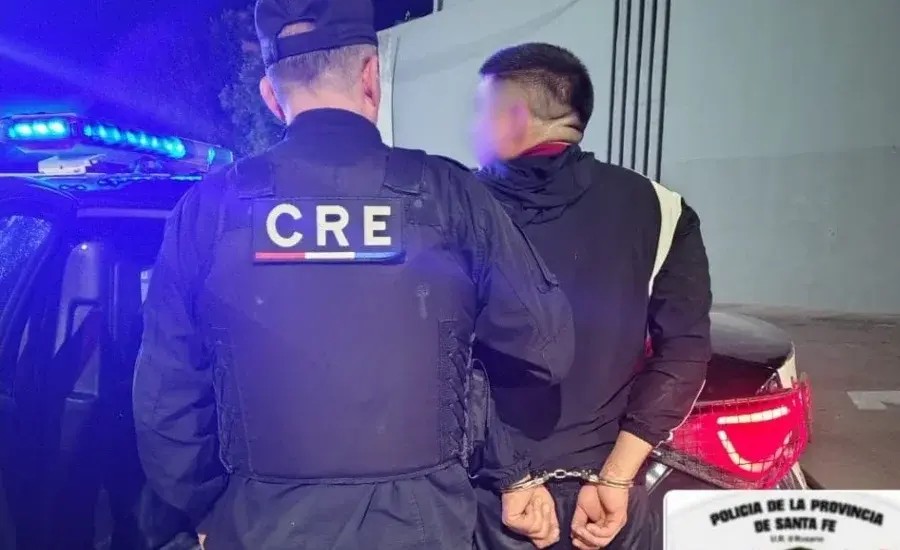 Joven detenido.