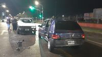 Chocaron dos autos en Del Valle y Beiró