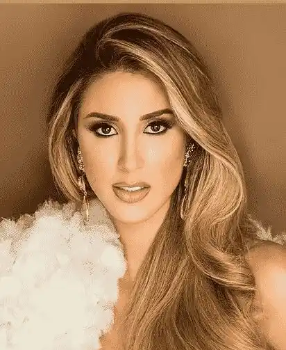 Mariángel Villasmil en la página del Miss Universo