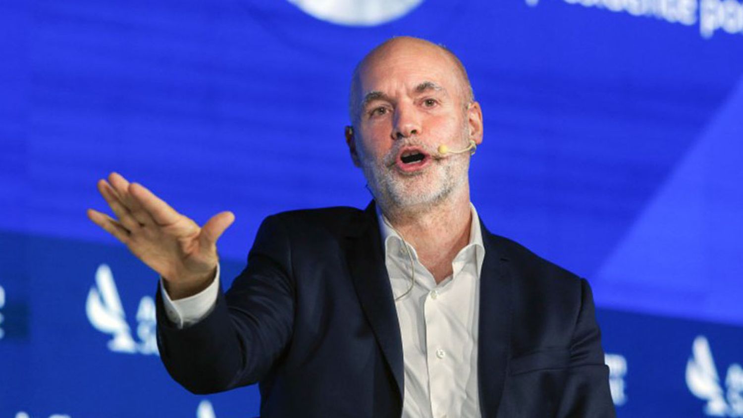 El jefe de Gobierno porteño, Horacio Rodríguez Larreta