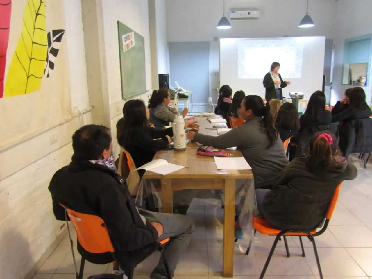 Una cantidad importantes de interesados cursaron para fortalecer conocimientos.