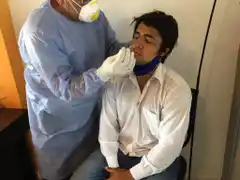 Se puso en marcha en la Terminal un centro de demanda espontánea para hisopados 