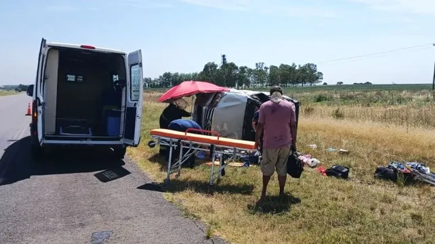 Accidente en la Autovía 14