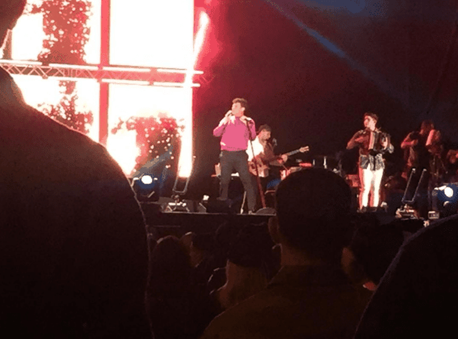Silvestre Dangond puso al público caraqueño a vibrar y gozar. Foto Carmela Longo