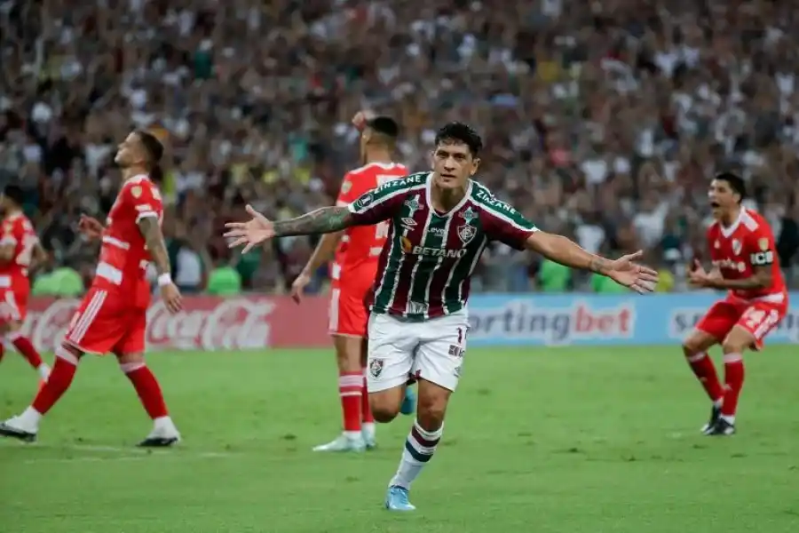 River fue goleado en Brasil por la Copa Libertadores