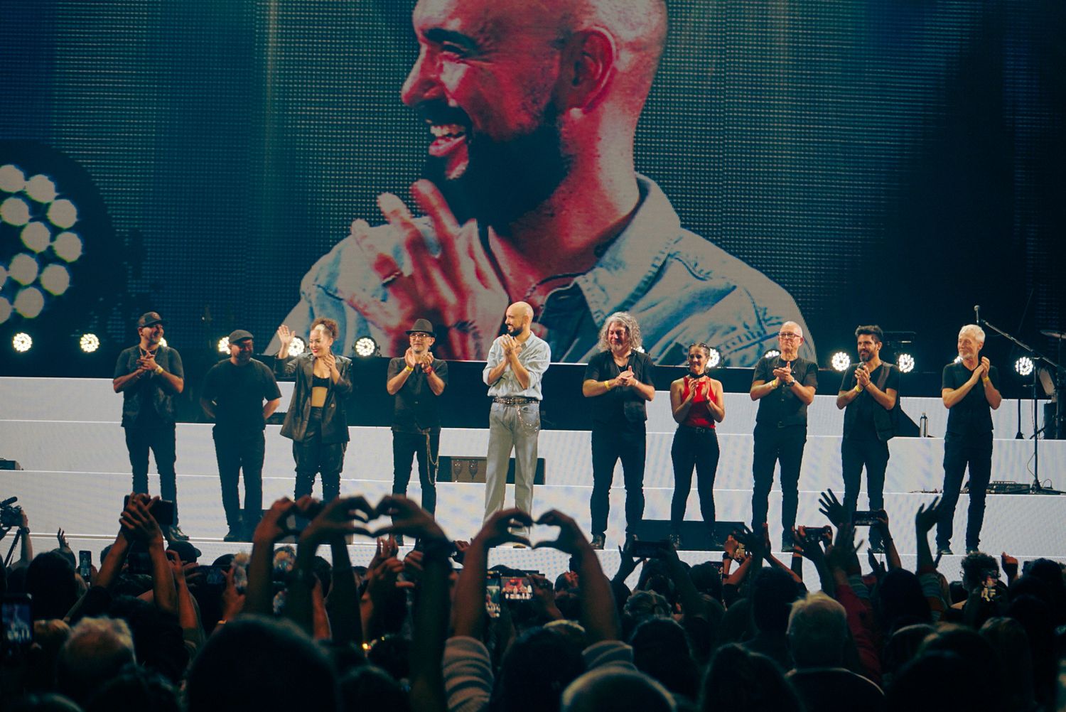 Abel Pintos brilló durante su segundo concierto en el Luna Park