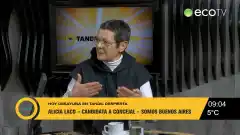 Alicia Laco: "Fue una satisfacción enorme que un gobierno como este me haya venido a buscar"