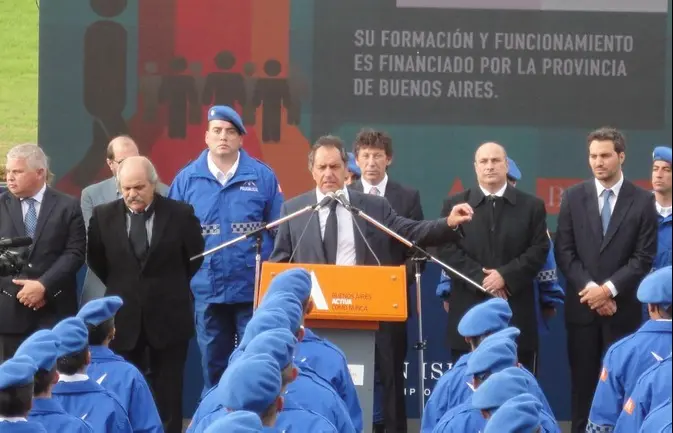 Scioli en San Isidro: "Posse siempre tuvo compromiso con la seguridad"