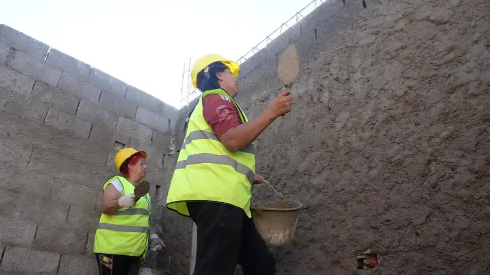 Cupo femenino en la construcción.