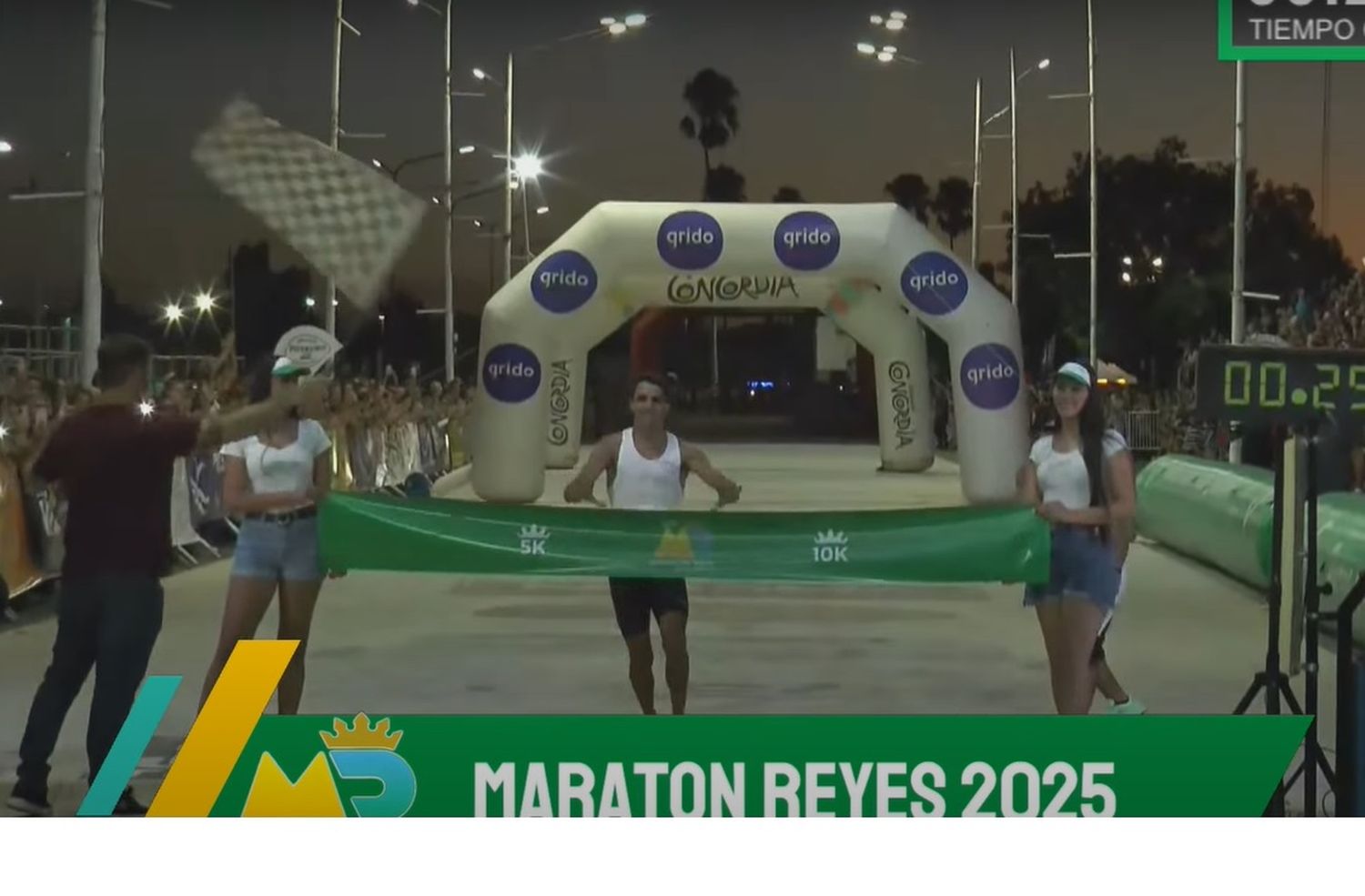 Manuel Córsico y Daiana Ocampo se consagraron en la 46ª Maratón de Reyes