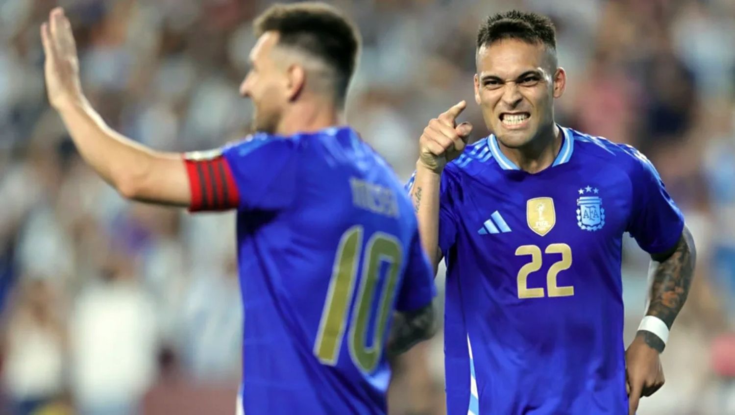Lionel Messi - Lautaro Martínez