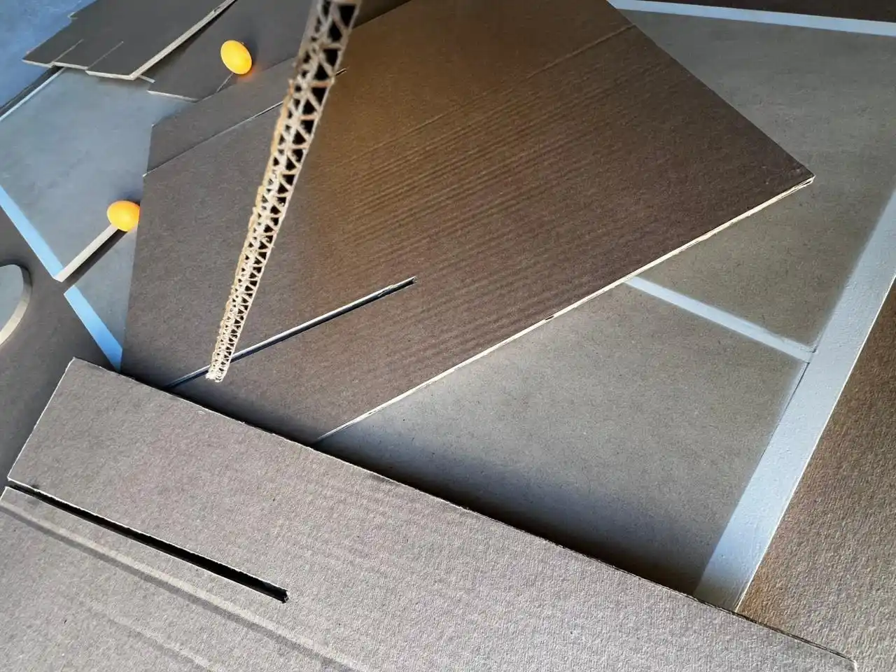 mesas de ping pong ecológicas bruno alcón  armado