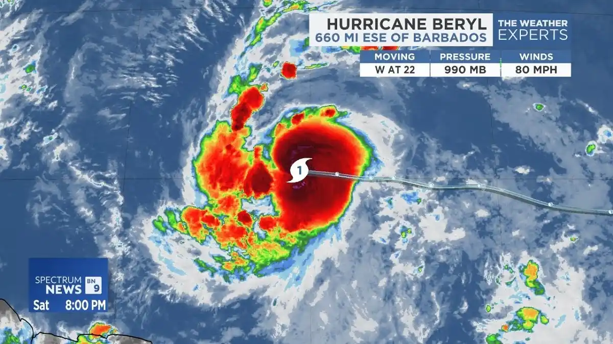 PARA PREVENIR contingencias por el huracán BERYL: se activa el Sistema Nacional de Gestión de Riesgos (+Video)