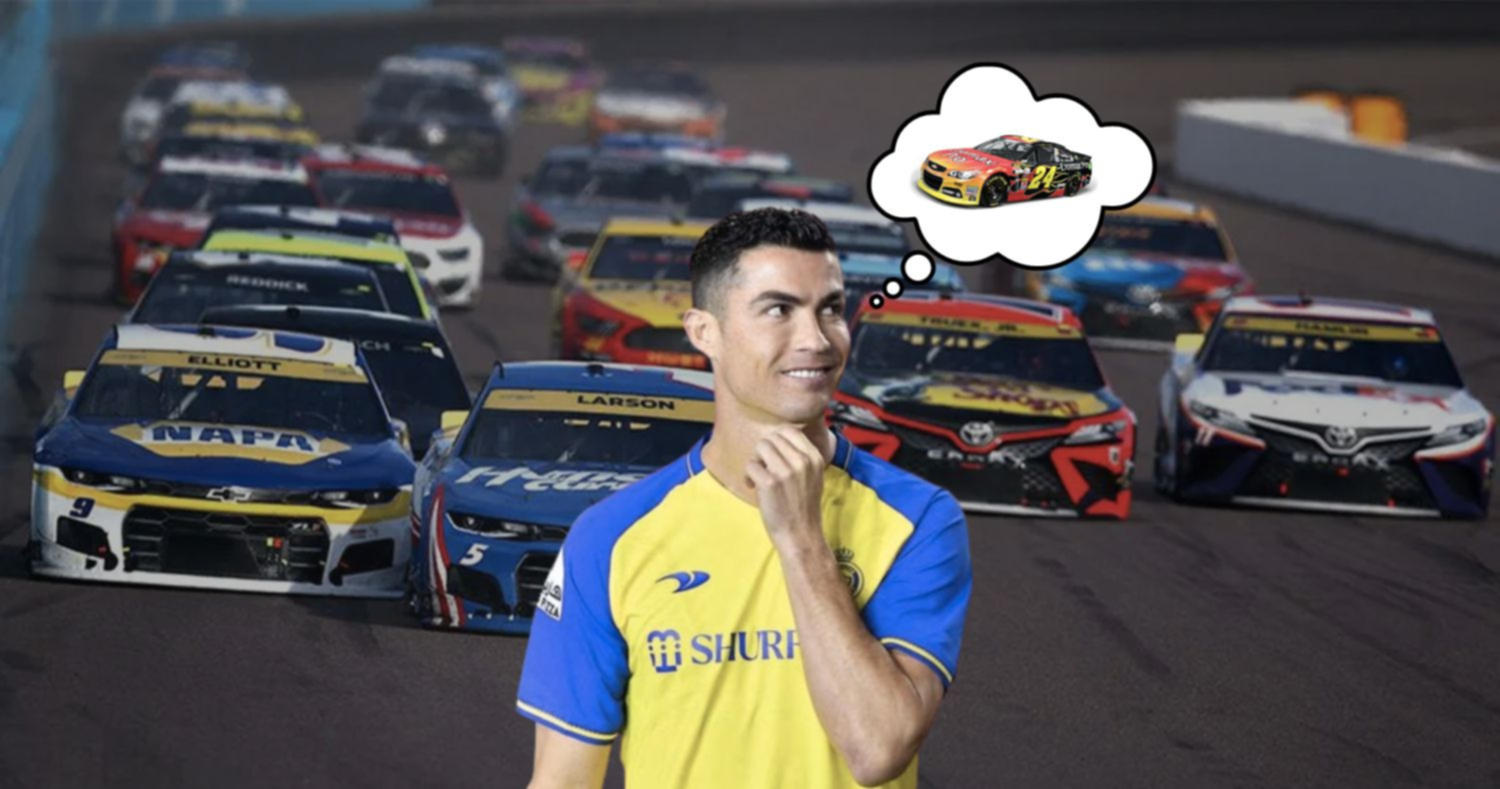 ¿La estrella del fútbol Cristiano Ronaldo es dueño de un equipo de NASCAR?