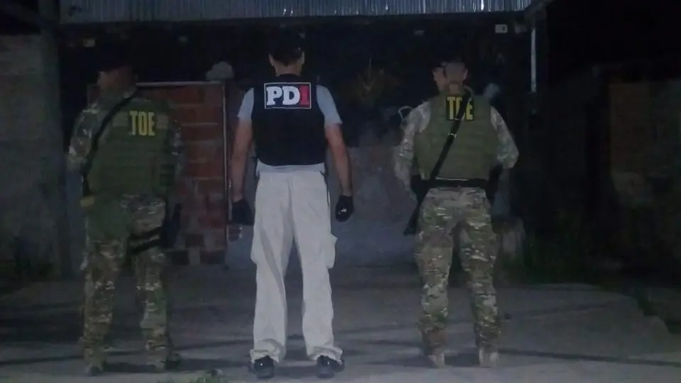 Importante operativo antidrogas en cinco ciudades de la provincia con 14 detenidos