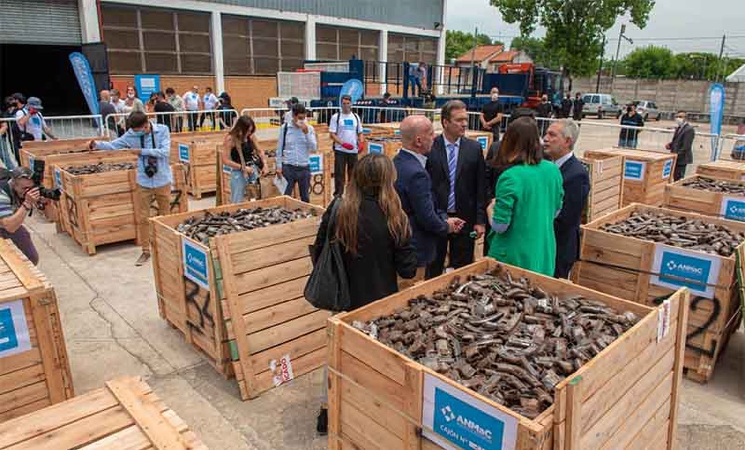 ANMaC destruyó 14.735 armas de fuego, "la destrucción más grande de los últimos 4 años", aseguraron