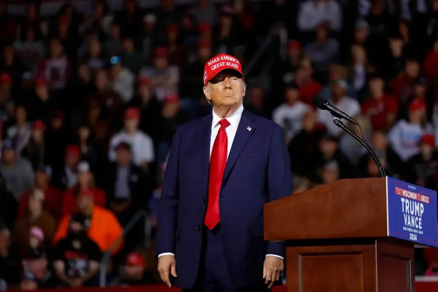 Detuvieron a un hombre armado cerca de un acto de Trump