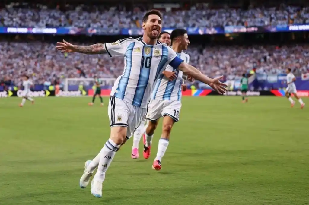 La Selección Argentina ganó 3 a 0