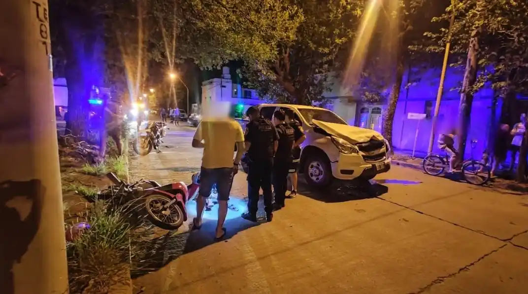 Tres menores resultaron heridos en un accidente en barrio Catedral.